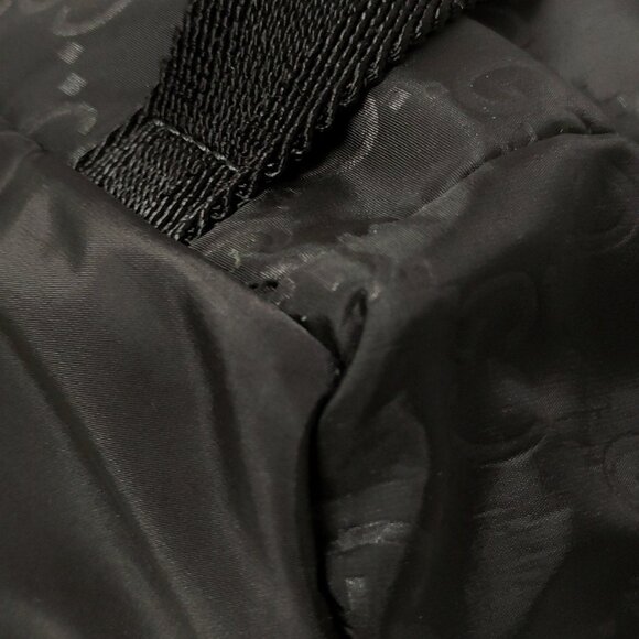 Auth GUCCI GG 510343 Black Nylon Leather Backpack - Picture 9 of 9